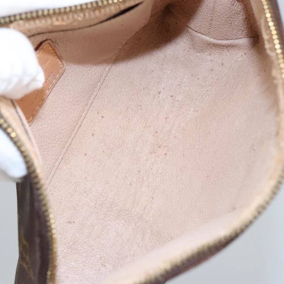 LOUIS VUITTON Monogram Pochette Cosmetic PM Cosmetic Pouch M47515 LV Auth 97655 - Picture 10 of 16